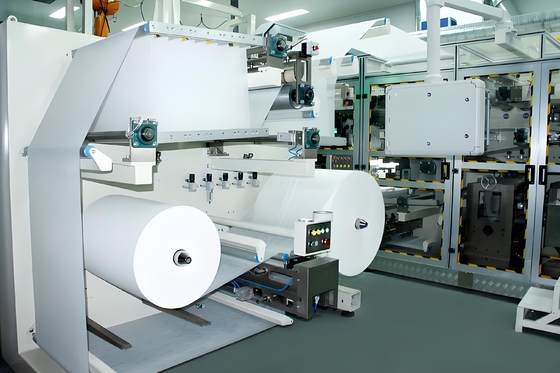 Schnelligkeit Urin-Nichtfeuchte-Produktionslinie Hohe Effizienz Urin-Nichtfeuchte-Ausrüstung für Windeln