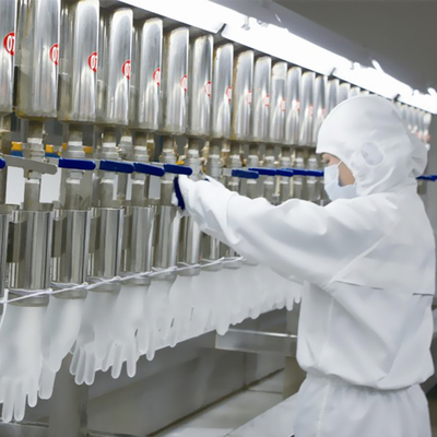 Mechanisches Wegwerfgummihandschuh-Fertigungsstraße-Nitril