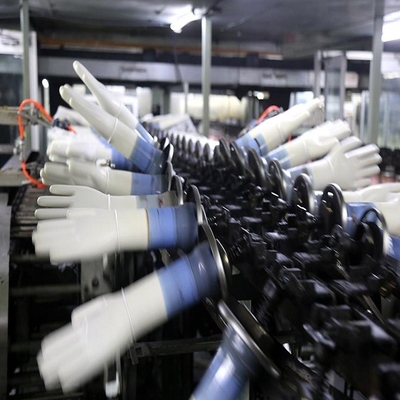 Medizinischer Latex-medizinische Handschuh-Fertigungsstraße