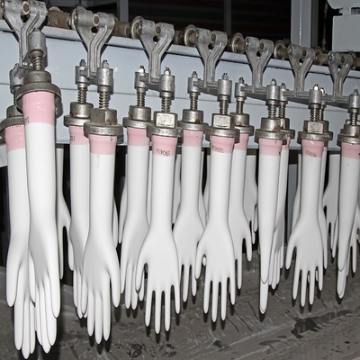 Medizinischer Latex-medizinische Handschuh-Fertigungsstraße