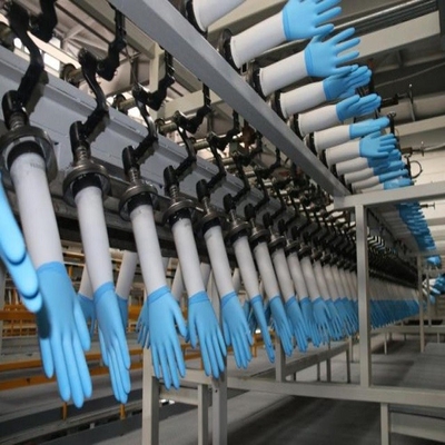 Medizinischer Latex-medizinische Handschuh-Fertigungsstraße