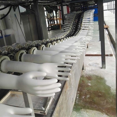 Handschuh-Fertigungsstraße-chirurgische Handschuhe des Latex-380V, die Maschine herstellen