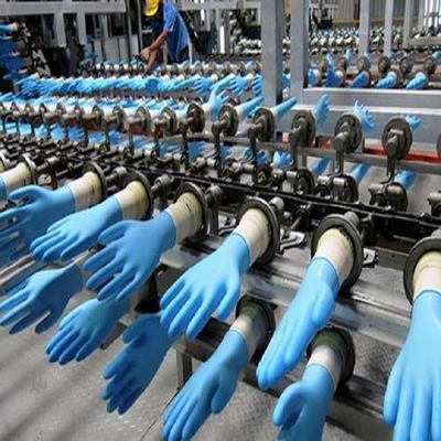 Medizinische Latex-Handschuh-Fertigungsstraße-Nitril-Handschuh-Fertigungsstraße Wegwerf