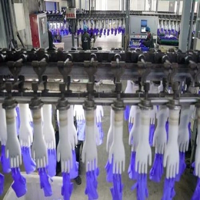 Medizinische Latex-Handschuh-Fertigungsstraße-Nitril-Handschuh-Fertigungsstraße Wegwerf