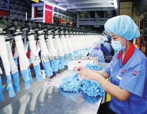 Medizinische Latexhandschuhe Maschinen Gummihandschuhe Herstellungsmaschine Ägypten Stahl Edelstahlhandschuhe