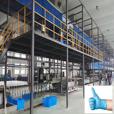 Chirurgischer Handschuh des Latex-CY600, der Maschine Wegwerfpolyäthylen-Plastikgumminitril macht