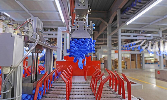 Latexuntersuchungshandschuhe, die den Maschinenlatexhandschuh eintaucht Maschinen-PET-Handschuhmaschine machen