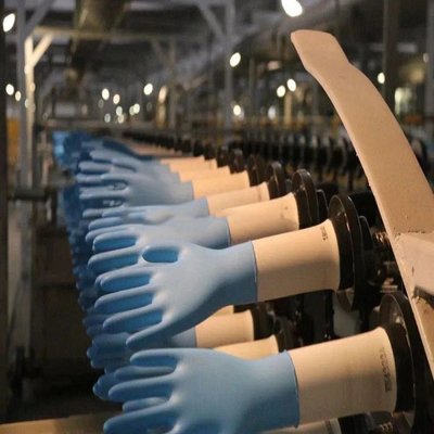 Latexuntersuchungshandschuhe, die den Maschinenlatexhandschuh eintaucht Maschinen-PET-Handschuhmaschine machen