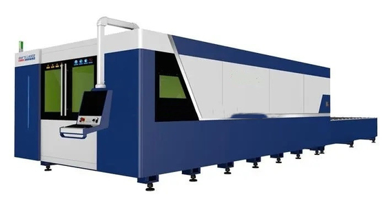 Horizontale Wellenlängen-Faser-Laser-Schneidemaschine Hochgeschwindigkeits-120m/Min
