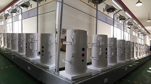Produktionslinie für Warmwasserbereiter Warmwasserbereiter Produktionsanlagen und Maschinen