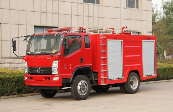 Die Firma POSHANG spezialisiert sich auf große Feuerwehrfahrzeuge für spezielle Brände.
